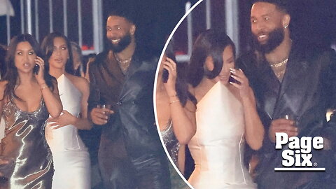 Kim Kardashian, Odell Beckham Jr. leave Oscars 2024 parties together amid romance rumors