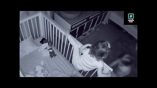 The camera recorded what this girl does at night with her brother