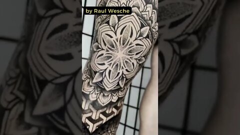 Stunning work by Raul Wesche #shorts #tattoos #inked #youtubeshorts