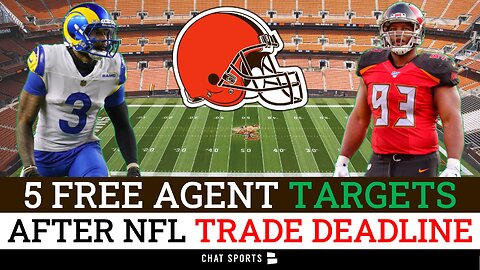 5 Free Agents The Cleveland Browns MUST Sign Today