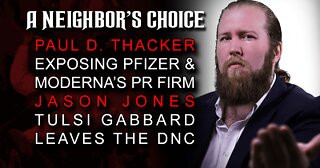 Expose Reveals Pfizer Uses CDC as PR Firm, Jason Jones Explores Tulsi’s DNC Escape