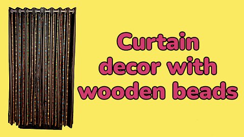 Curtain decoration ideas #curtain #decoration #creativity #handmade #homedecor #interiordesign