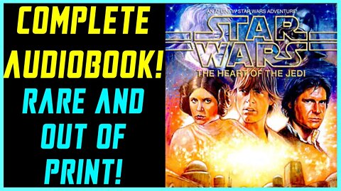 Star Wars Audiobook - The Heart of the Jedi - Rare Out of Print !
