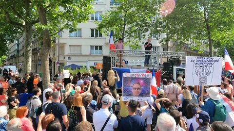 Marc Doyer prend la parole à place Pierre Laroque à Paris le 21/05/2022 - Vidéo 6