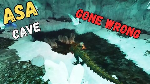 Ark Survival Ascended: Ice Cave Gone Wrong