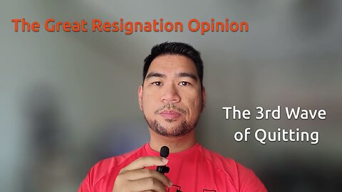 [Re-upload] Quiet Quitting | The 3rd Wave of the Great Resignation | Am i wrong?