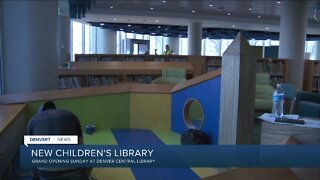 Denver Central Library opening new children's section Sunday