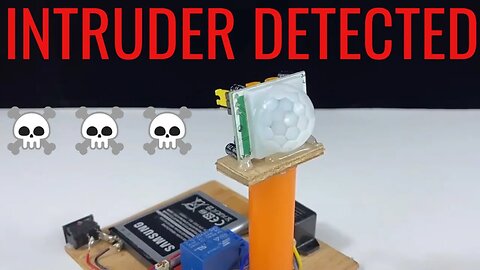 DIY | HOW TO MAKE A MOTION DETECTOR