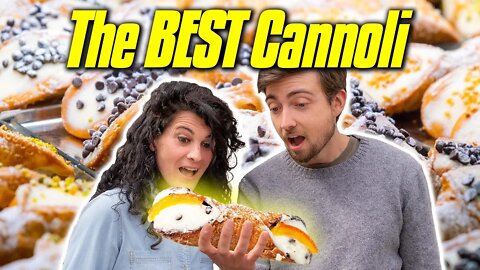 Searching for Sicily's BEST CANNOLI