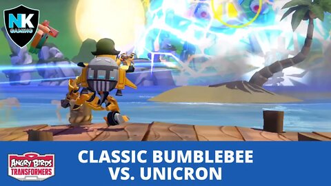 Angry Birds Transformers 2.0 - Classic Bumblebee vs. Unicron