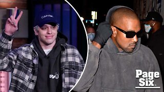 Kanye West spreading rumors Pete Davidson is gay