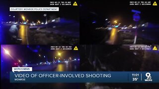 Bodycam footage gives more details of Monroe officer-involved shooting