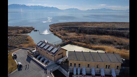 The Great Salt Lake Pumping Station