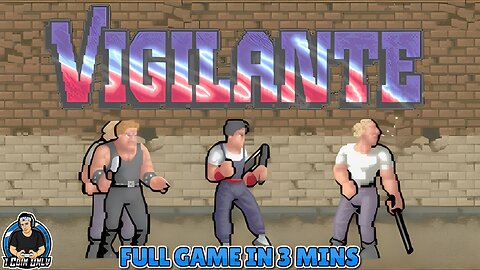 Vigilante (Arcade) - Full Game in 3 Minutes