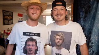 Morgan Wallen Parties With Guy Arrested Wearing His Mugshot