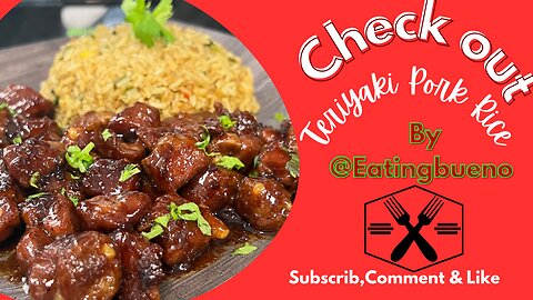 How to Make Teriyaki Pork & Fried Rice 🍚