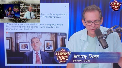 Jimmy Dore Show: Pfizer CEO Is TERRIFIED Of RFK Jr.! + Russell Brand & RFK Jr. | EP832a