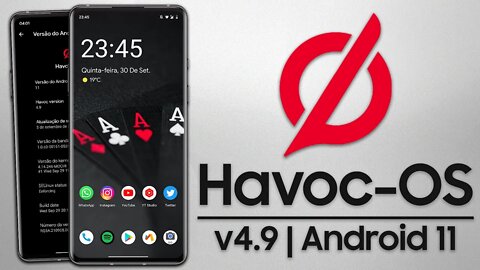 Havoc-OS ROM v4.9 | Android 11 | PERFEITA EM TUDO! RODA ATÉ EMULADOR DE SWITCH!