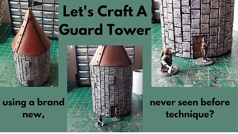 Let's Craft a Guard Tower using a new technique!