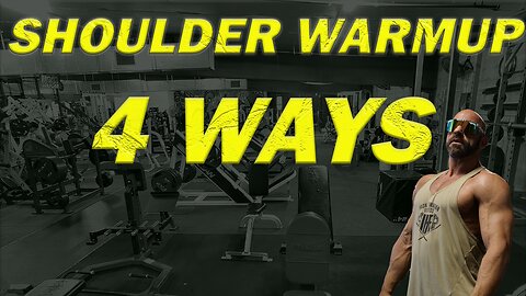 4 Ways Shoulder Warm Up