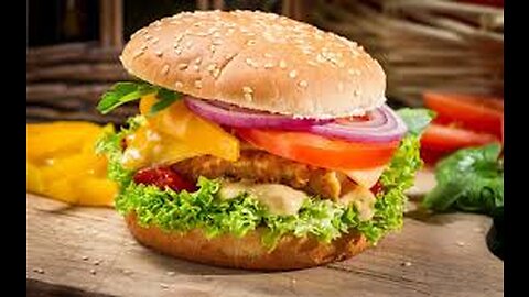 Spicy Crispy Chicken Burger Recipe By Food Vision