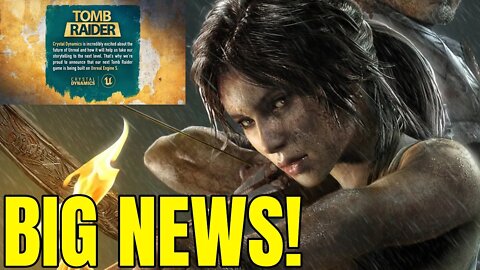 NEW Tomb Raider Game Being Made In Unreal Engine 5