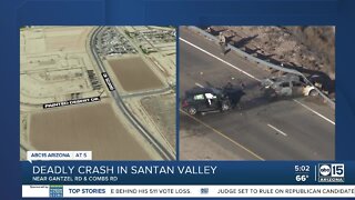 Two dead, one injured after crossover crash in San Tan Valley