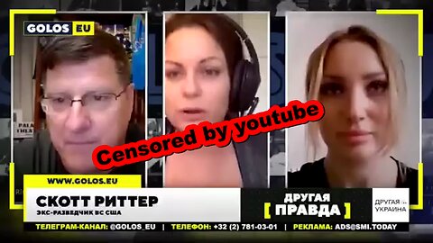 Youtube censored this Scott Ritter interview