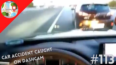 Driver Nearly Crashes At 240KM In His BMW On The German Autobahn ~ Dashcam Clip Of The Day #113