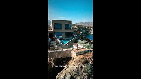 Beautiful Cliffside Villa #viral #travel #shorts