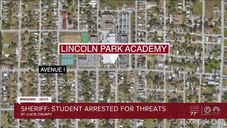 Teen girl accused of making threats at St. Lucie County school