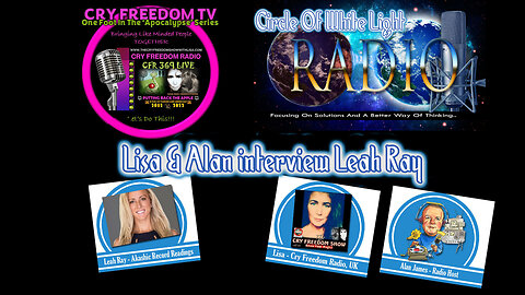 Lisa & Alan Interview Leah Ray about Spiritual Readings/Teaching - 26th Oct 2023