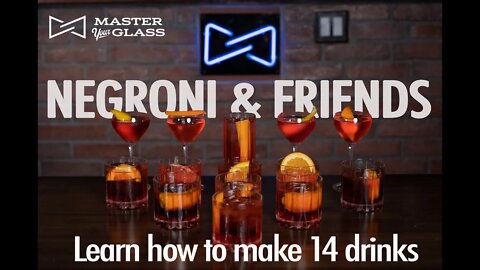 14 Negroni Variations! (How To) | Master Your Glass