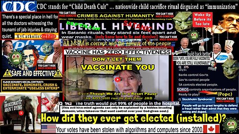 DON'T LET THEM VACCINATE YOU! THE LIES ARE TOO BIG TO HIDE - COVID = "FLU"