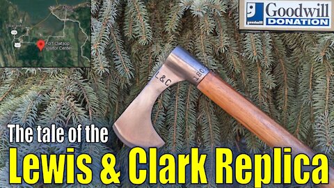 Lewis and Clark 1805 Replica Tomahawk | The strange tale of the L&C 1805