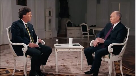 Tucker Carlson haastattelee Vladimir Putinia
