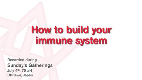 Maitreya Rael: How to build your immune system (75-07-04)