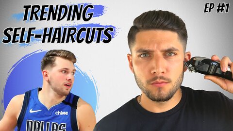 Luka Doncic 2020 Playoffs Self-Haircut Inspiration | Trending Self-Haircuts EP 1 | Cut Your Own Hair