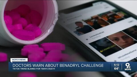 Benadryl TikTok challenge blamed for Ohio teen's death