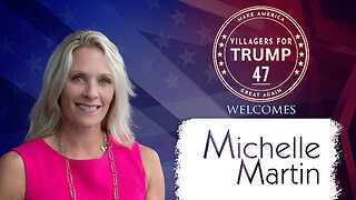 Villagers for Trump 47 January Rally with Michelle Martin