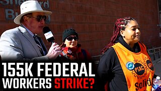 Three years of COVID disruptions, now federal workers are on a nationwide strike