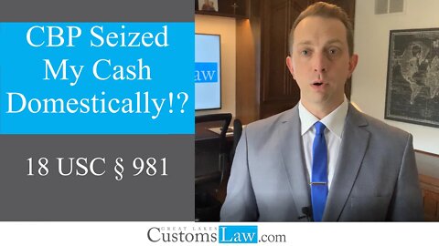 💸💰 Domestic Cash Seizure by Customs (CBP)? Domestic Flight ✈ or UPS/FedEx/DHL Shipment Money Seizure