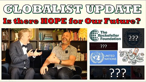 The Latest Globalist Plans Revealed - but Dr Nordangard brings HOPE!