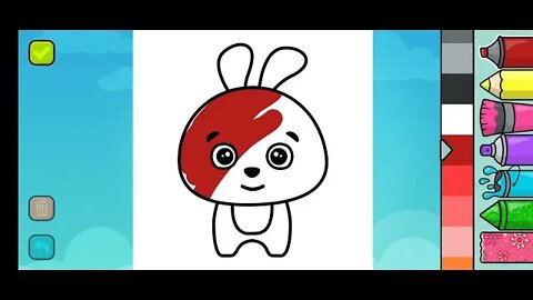 Coloring book- games for kids App👶No Copyright Videos👶#coloringbook #kidsgames #kidsgamevideo Clip 4