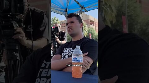 Liberal College Student Gives MIDDLE FINGER To Charlie Kirk For NO REASON 🥴