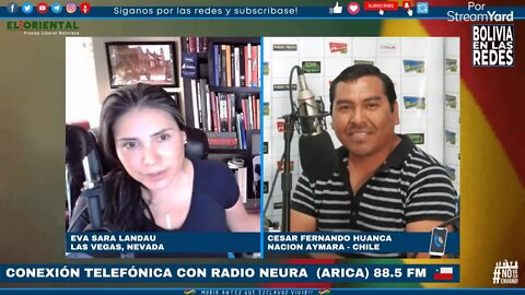HOY EN RADIO NEURA - CHILE NACIONAL AYMARA CON CESAR HUANCA