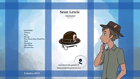 Sean Lewis Animation | Demo Reel 2019