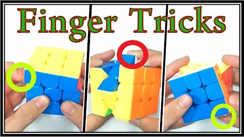 Rubik's Cube: Finger Tricks Tutorial (Beginner to Advanced)