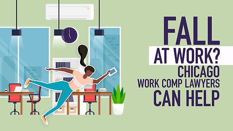 Fall At Work? Chicago Work Comp Lawyers Can Help [BJP#136] [Call 312-500-4500]