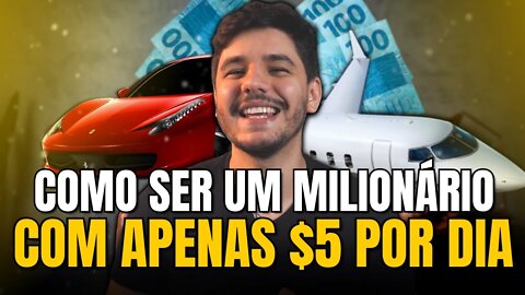 MILIONÁRIO AUTOMÁTICO - COMEÇANDO COM $5 TODOS OS DIAS 💸